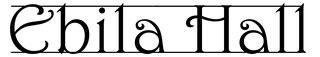 Ebila Hall Logo Large